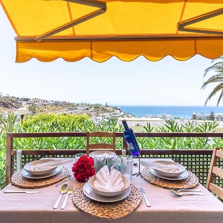 Increible Terraza Con Vistas Al Mar En San Agustinアパートメント エクステリア 写真